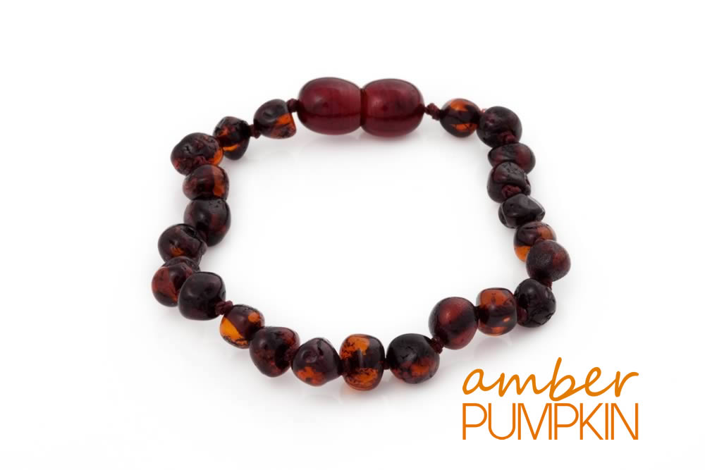 Adult Baroque Amber Clasp Bracelet